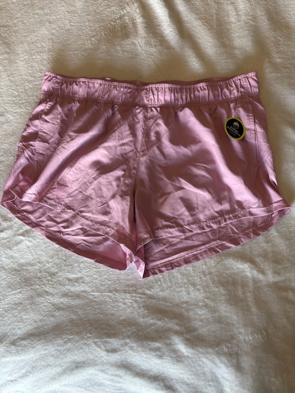 Athletic Works Pink Lightweight Pull-On Athletic Shorts